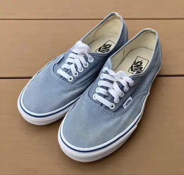 VANS 오센틱 네이비 스니커즈 26.5cm
