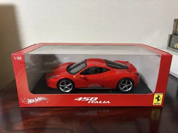 Hot Wheels 458 Italia 빨간색 1:18