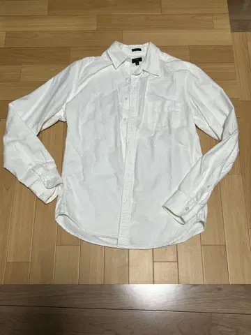 J.CREW OXFORD 화이트 셔츠 M