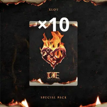 XLOV 스페셜 팩 미개봉 새상품 10장 세트