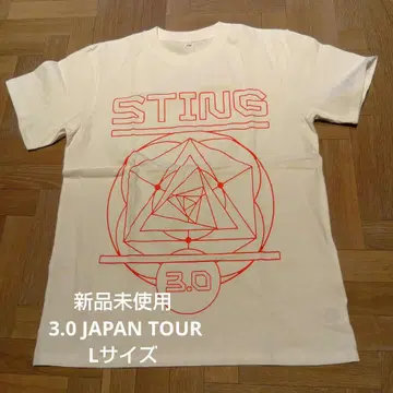 새상품 STING 스팅 3.0 JAPAN TOUR HEADT셔츠