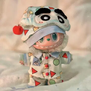 Labubu 라부부 봉제 인형 옷 입히기 ( 짱구는 못말려 )