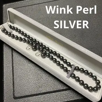 새상품급 잉크 펄 Wink Perl 목걸이 귀찌 세트