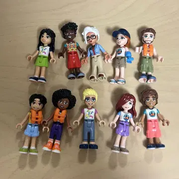 LEGO 프렌즈 미니 피규어 세트 10개입