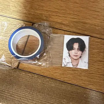 INI XQUARE 캡슐 토이 후지마키 쿄스케 마스킹 테이프 id 사진