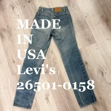 Levi's 스트레이트 데님 26501-0158 XS 사이즈