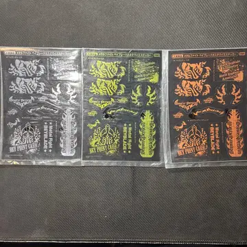 메탈 파이트 블레이드 입상 경품 스티커 페르세우스 세트