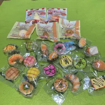 헤이세이 시대 빵, 도넛 스퀴즈 25개 모음