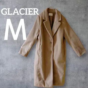GLACIER 베이지 롱 코트 L 사이즈 그레이