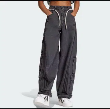 adidas adilenium 데님 카고 팬츠
