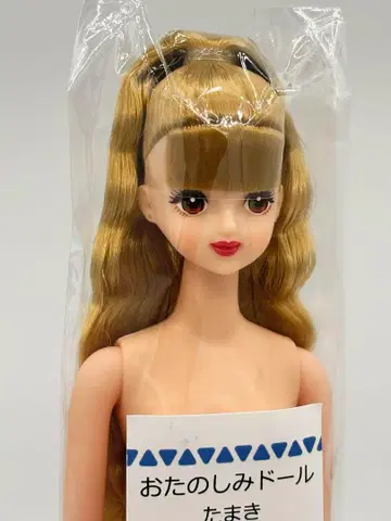 타마키 오타노시미 인형 금발 빨간 립 리카짱 캐슬 제니