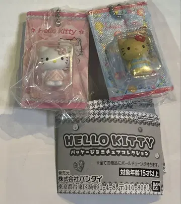 HELLO KITTY 패키지 미니어처 컬렉션