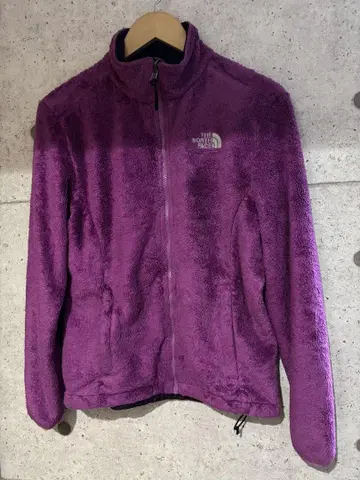 THE NORTH FACE 보라색 플리스 자켓