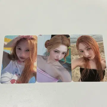 K-POP 포토 카드 3장 세트