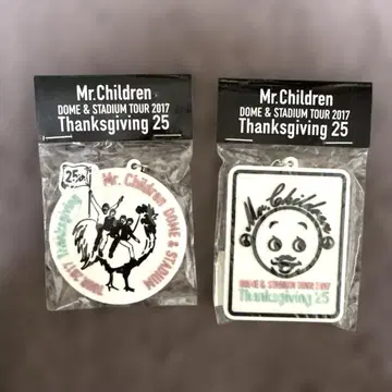 Mr.Children Thanksgiving25 키링 2개 세트