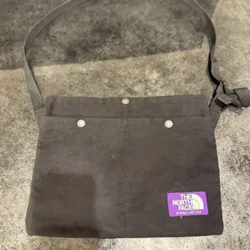 THE NORTH FACE 블랙 사코슈 퍼플 라벨