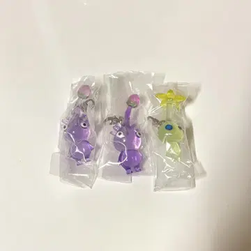 피크민 보라색 피크민 빛 피크민 메지루시 액세서리 2 가챠가챠