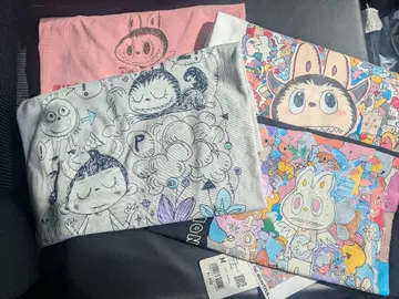 UNIQLO POPMART UT 러브브 유니클로 M 4장 세트