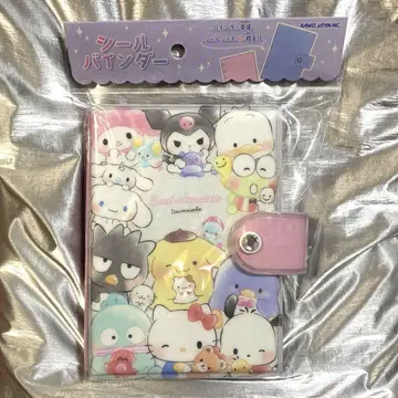 산리오 씰 바인더 씰북 키티 쿠로미 시나몬 집합 헤이세이