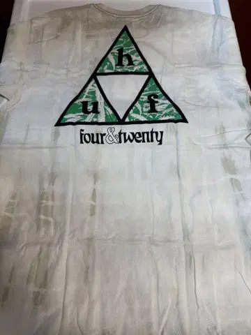 HUF OVERGROWN 티셔츠 화이트