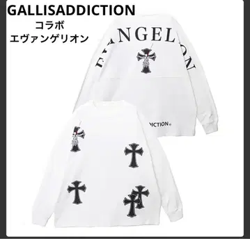 GALLISADDICTION 에반게리온 콜라보 롱t 빅로고