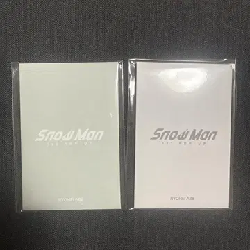아베 료헤이 트레이딩 카드 2종