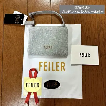 FEILER 페이러 사이드 파우치 유니컬러 그레이 파우치 새상품