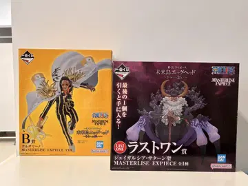 원피스 제일복권 B상 라스트원상 피규어 2개 세트