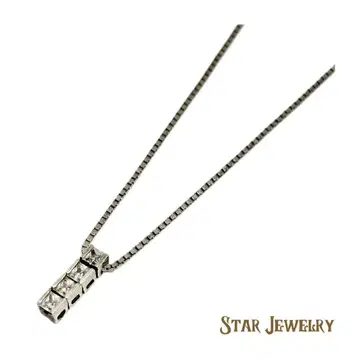 STAR JEWELRY 다이아몬드풍 목걸이 액세서리 925