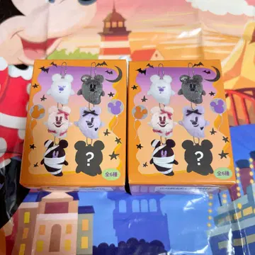 [ 미개봉 ] 디즈니 할로윈 2025 유령 봉제 인형 참 2개