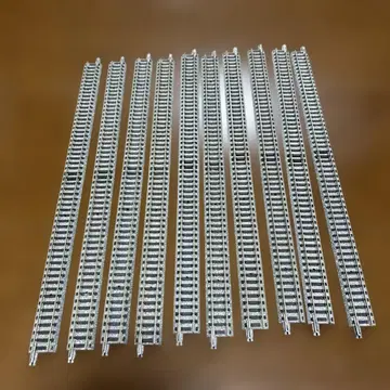 N 게이지 레일 10도 세트