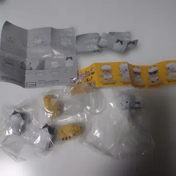 반다이 화난 고양이2 급식 고양이 피규어