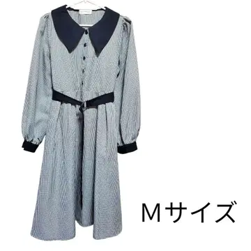 pumpkin port 호박 포트 체크 무늬 원피스 M 사이즈
