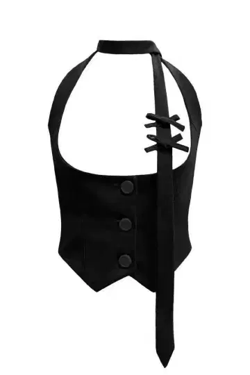 chemehc 미스터 케무 RIBBON TWILL VEST Asa