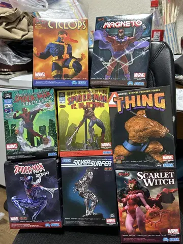 MARVEL 피규어 8종 세트 미사용