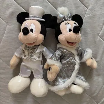 [ 택 포함 ] 미키 미니 원 맨즈 드림 바 봉제 인형 배치