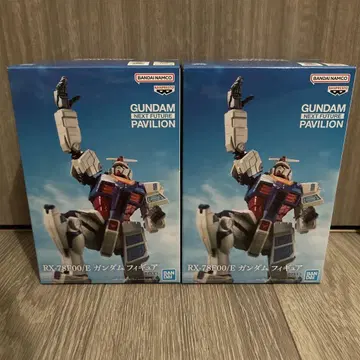 namco 한정판 프라이스 RX-78F00/E 건담 피규어 x 2개