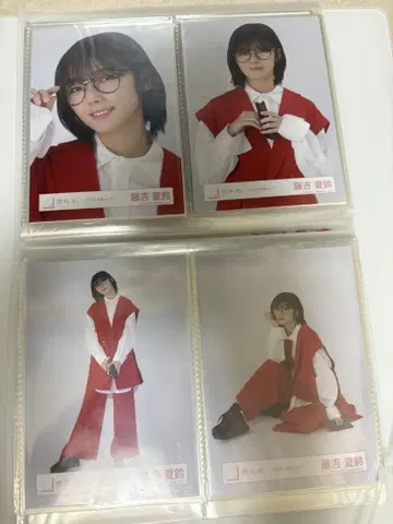 사쿠라자카46 후지요시 카린 브로마이드 2023년 독서 코디
