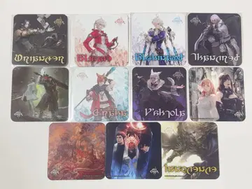 FF14 에오르제아 카페 에오카페 코스터 11장 세트