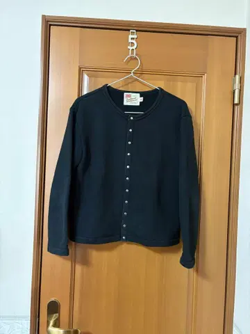 트래디셔널 웨더웨어 블랙 가디건 M