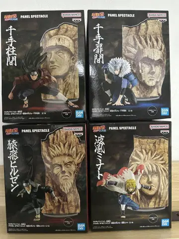 NARUTO 돌풍전 패널 스펙터클 최강의 병사들 4체 세트