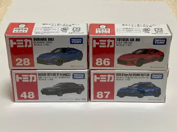 단종 토미카 스카이라인 수프라 86 BR-Z 4대 세트