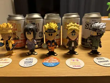 FUNKO SODA 팬코소다 나루토 피규어 5체 세트