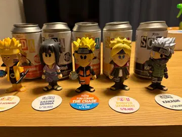 FUNKO SODA 팬코소다 나루토 피규어 5체 세트