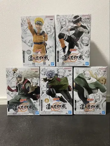 NARUTO 조형인계대전 5체 세트 컴플리트
