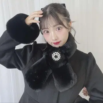 evelyn 코트 블랙 2023
