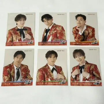 SHOW-WA  스티커 6장 세트 빼놓을 수 없는 핑키링