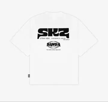 스키즈 팝업 사우나 빅 T셔츠 oversized t-shirt