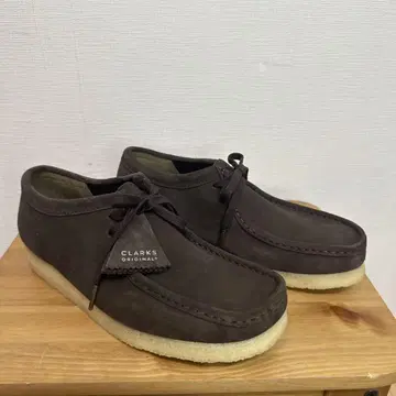 Clarks WALLABEE DARK BROWN SUEDE