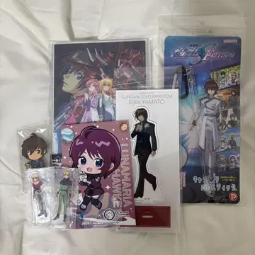 GUNDAM SEED FREEDOM 캐릭터 굿즈 세트